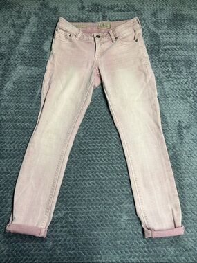Lucky Brand Light Pink Cropped Jeans
